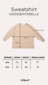 Liliput Erwachsenen Sweatshirt beige Coffee