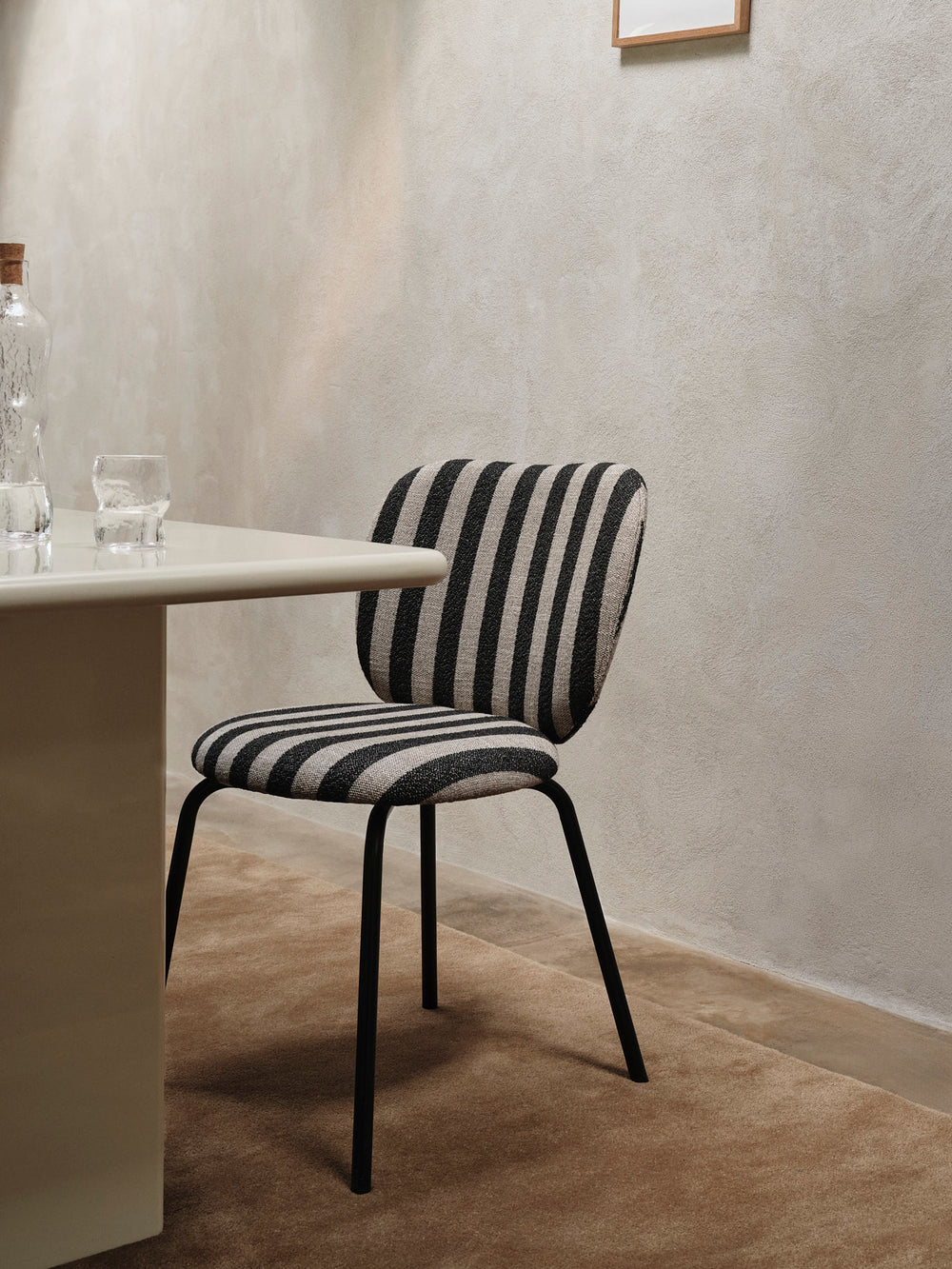 Ferm Living - Rico Chair – Sand/Black Louisiana
