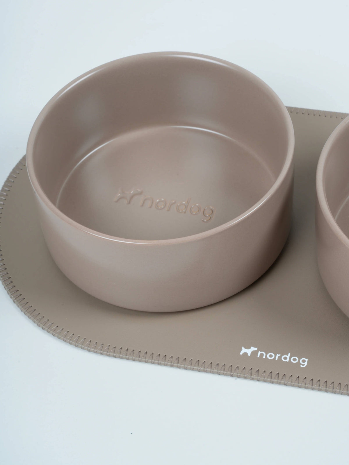 Platzset für Hundenäpfe (Kakao, rund)