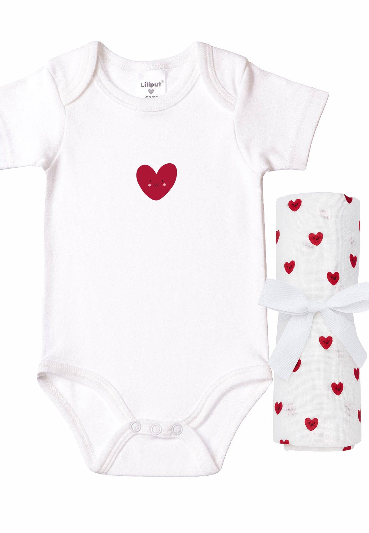 Liliput 2-teiliges Set mit Body und Musselintuch