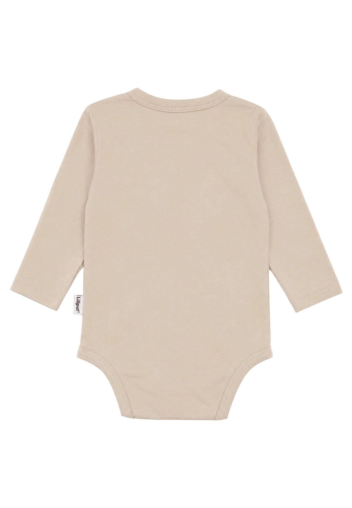 Liliput Langarm-Shirtbody „Milky Morning“ – Beige - 74/80