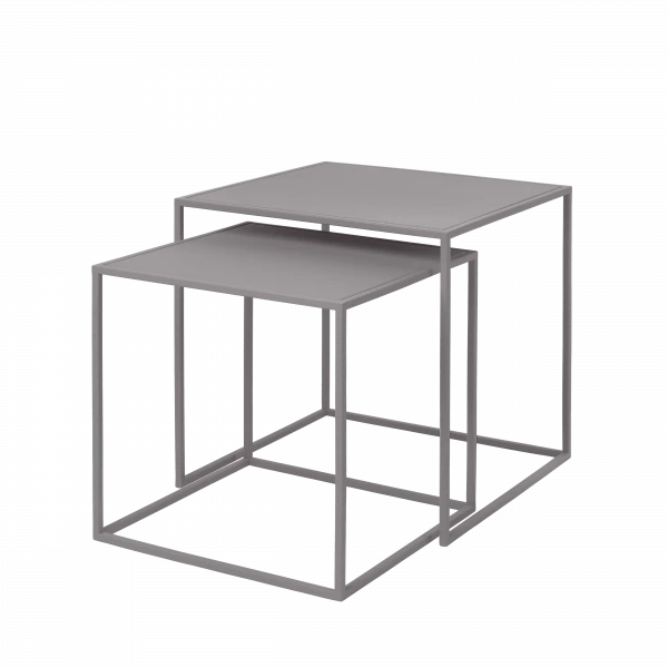Blomus FERA Beistelltische – 2er Set Mourning Dove