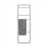 blomus MODO Handtuchleiter – Black