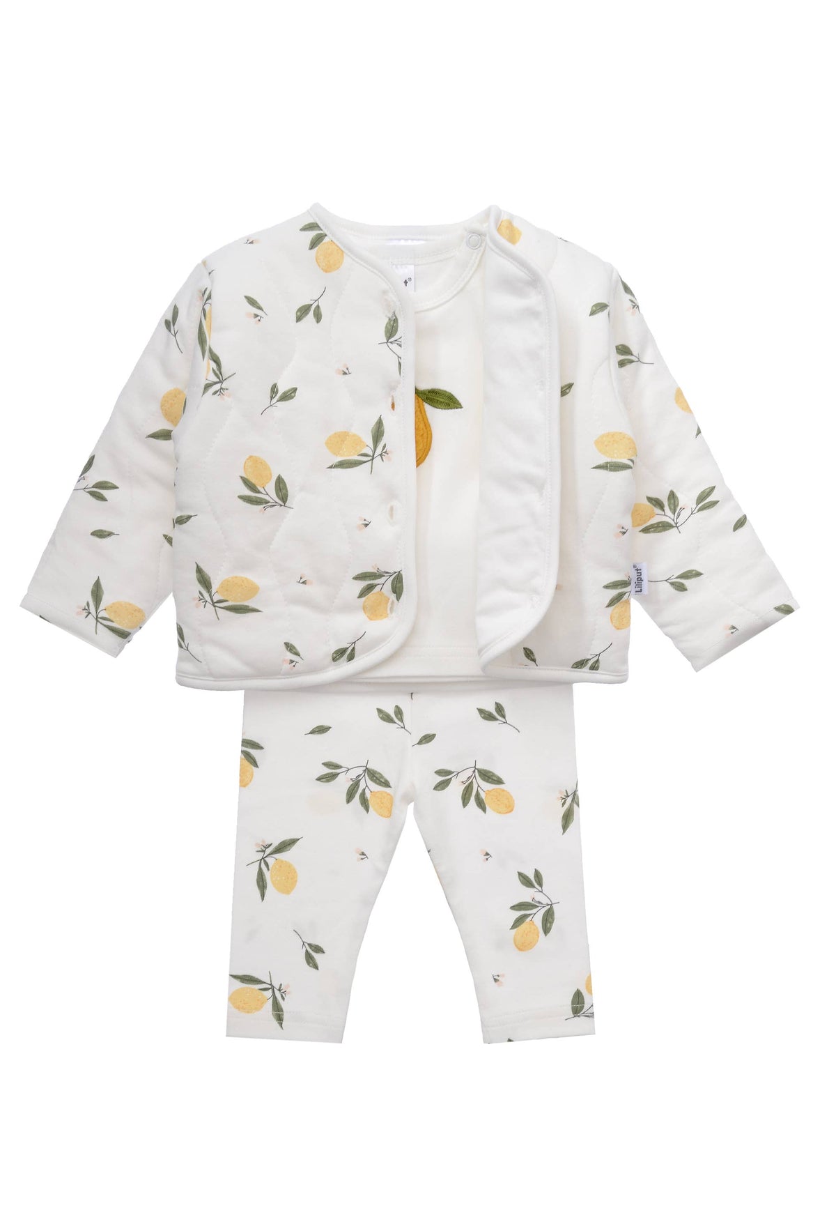 Liliput 3-teiliges Kinderset Little Lemon – Jacke, Shirt & Leggings