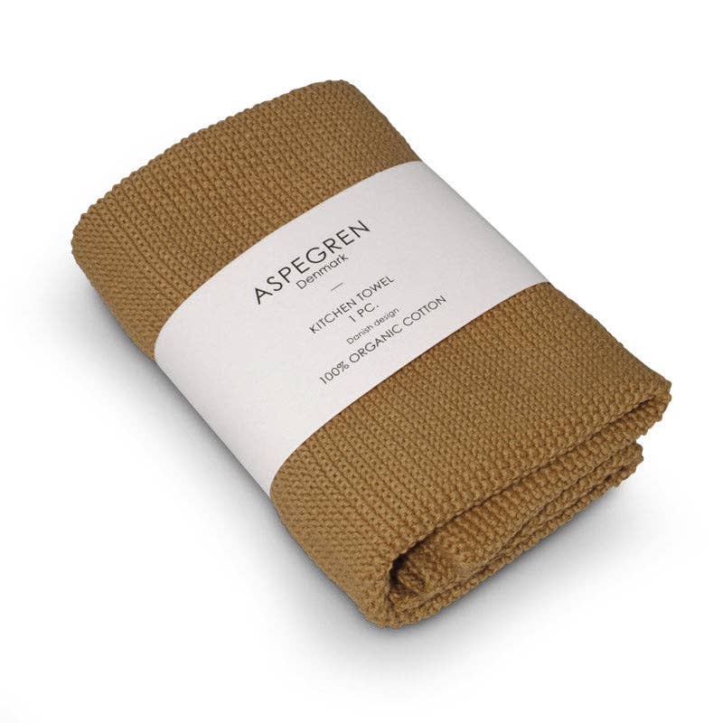Aspegren Geschenkset Küchentextilien – Golden Straw, Mustard & Khaki