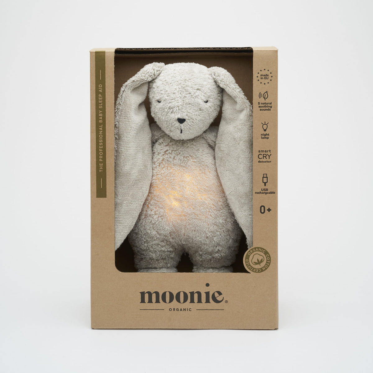 MOONIE 2.0 Organic – Humming Bunny Grey