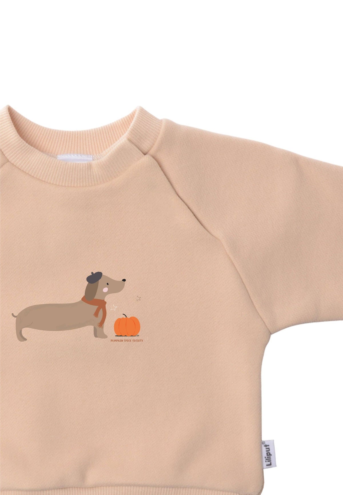 Liliput Sweatshirt in beige mit Print Herbst Dackel