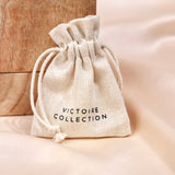 Victoire Collection Halskette mit Kleeblatt aus Perlmutt – Gold