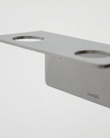 Meraki MKHang Flaschenhalter mit 2 Öffnungen – Gebürstetes Silber