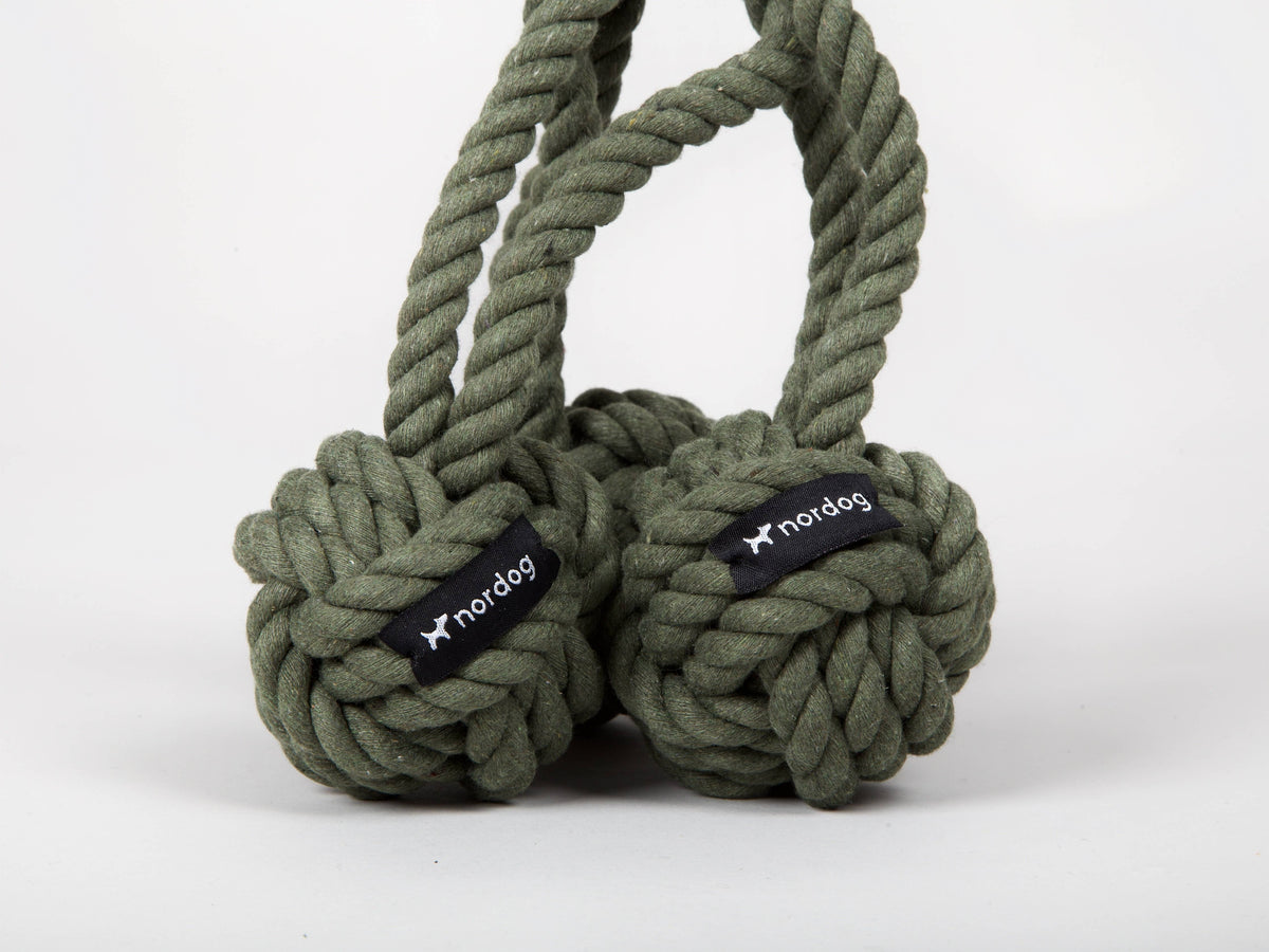 Original Seil Spielzeug Olive