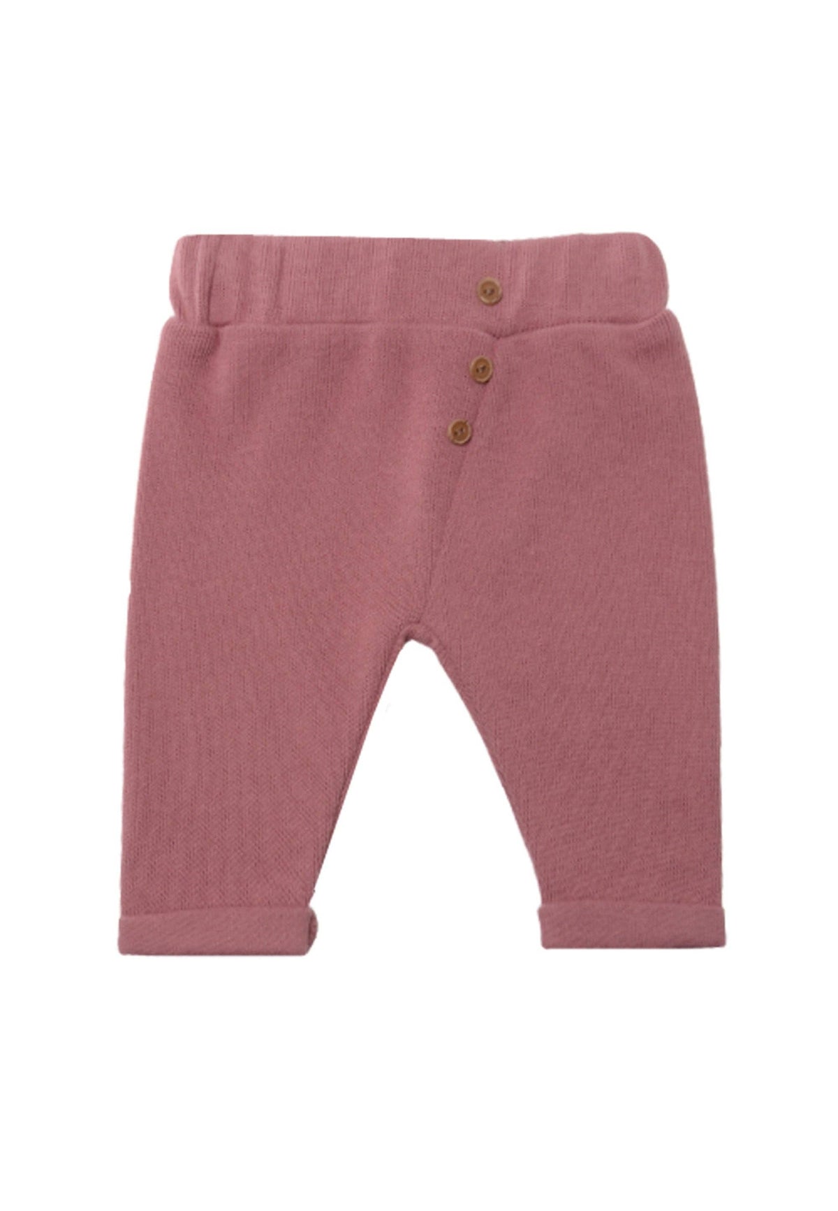Liliput 3-teiliges Rib-Strick-Set in rosenholz