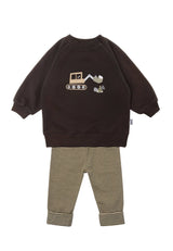 Liliput 2tlg. Set mit Sweatshirt und Leggings "Bagger"