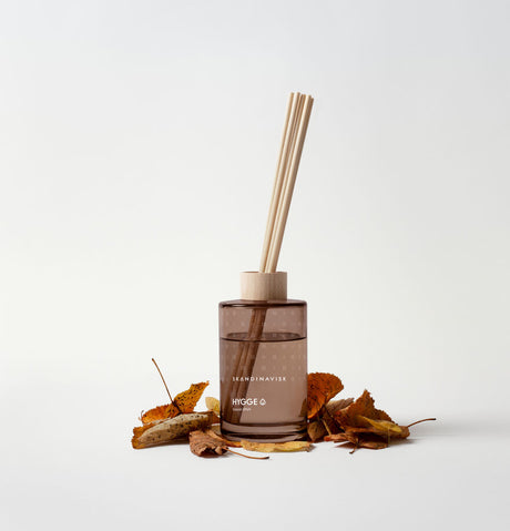 Skandinavisk HYGGE Duftdiffuser 200ml – Raumduft mit Rattanstäbchen