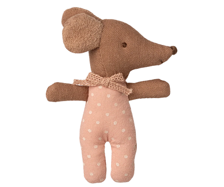 Maileg - Schläfrige Babymaus in Matchbox - Rose