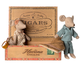 Maileg Mama und Papa Mäuse in Box