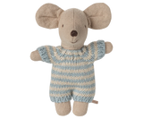 Maileg - Babymaus in Tragetasche - Blau