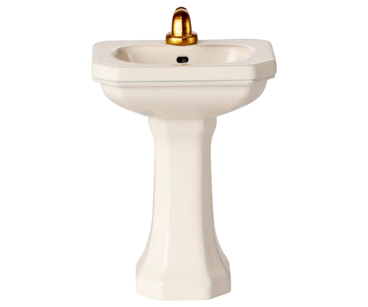 Maileg - Waschbecken, Maus - Creme