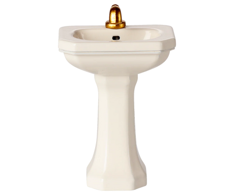 Maileg - Waschbecken, Maus - Creme