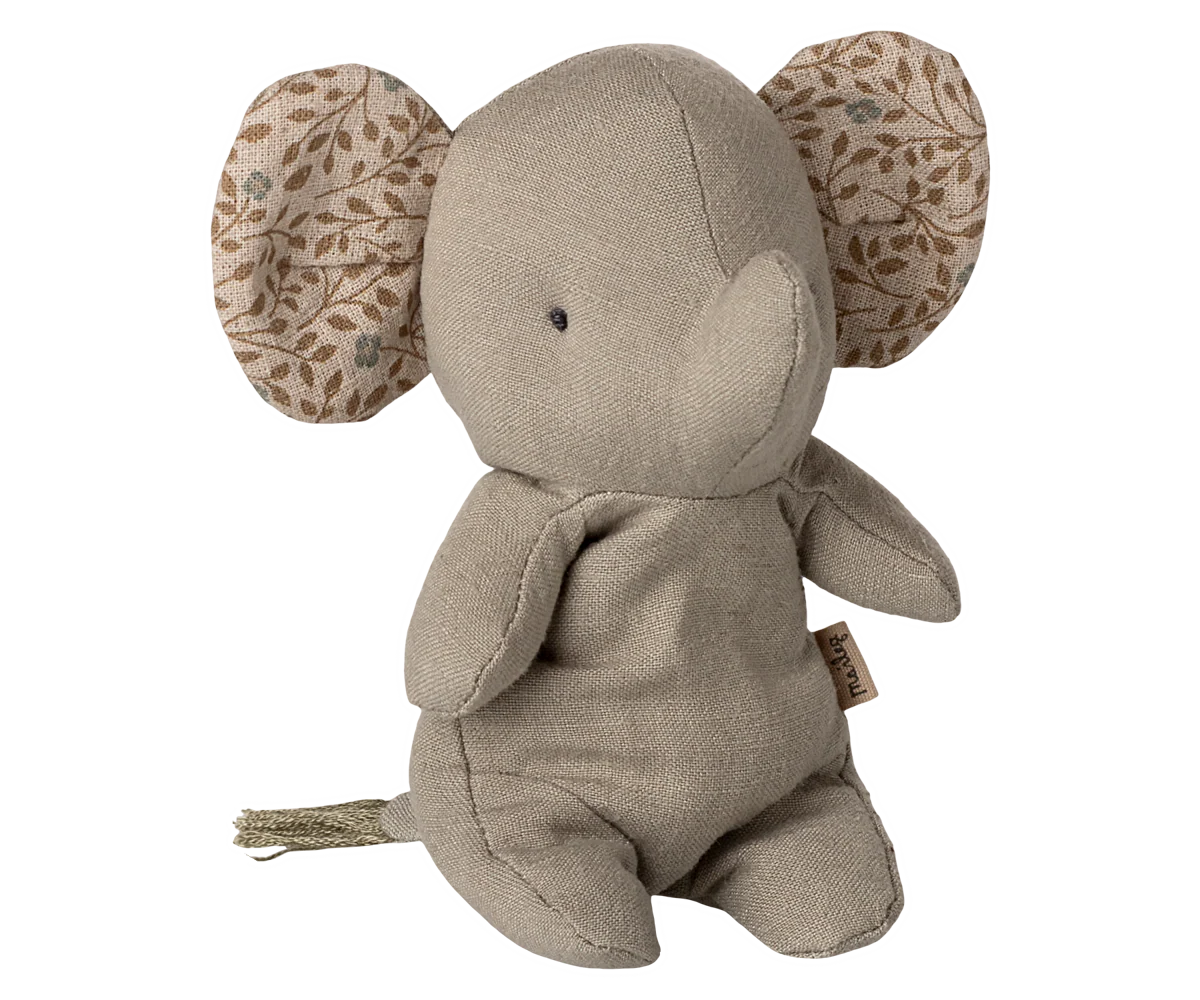 Maileg - Safari Friends, Elefant, Mini - Grau
