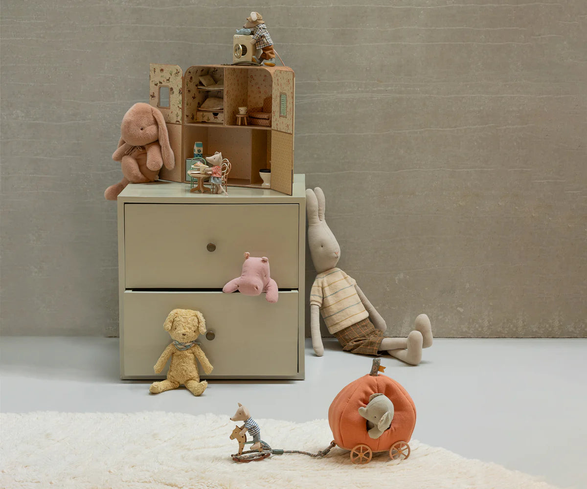 Maileg - Safari Friends, Elefant, Mini - Grau