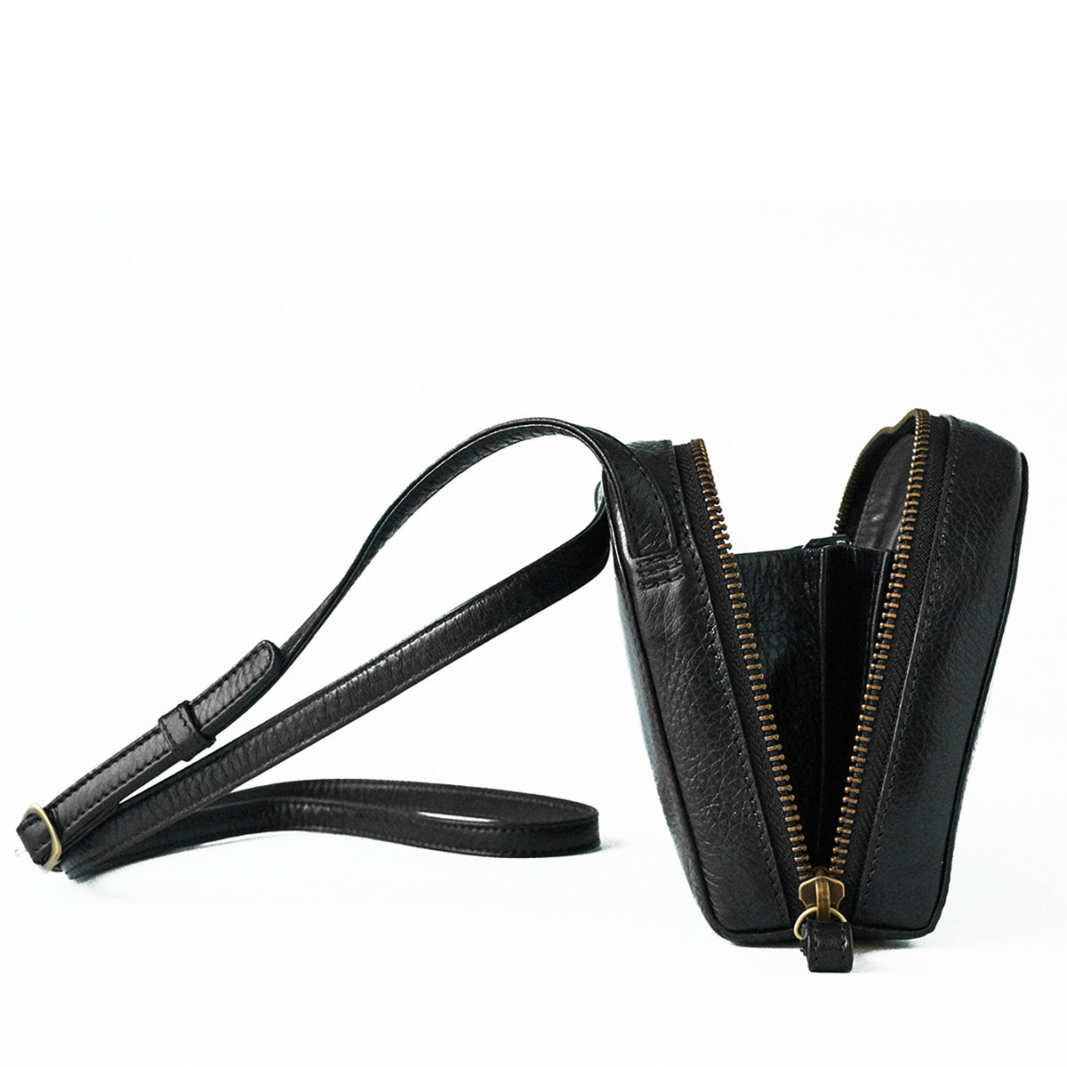 Lost & Found Umhängeportemonnaie Rund Black