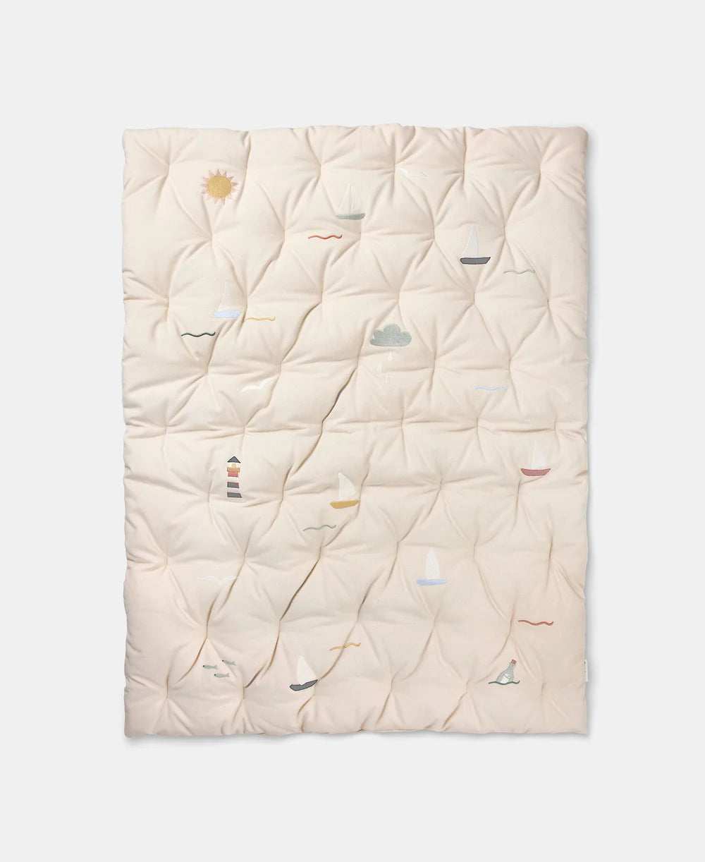 Dear April - Bestickte Spielmatratze Sea Life