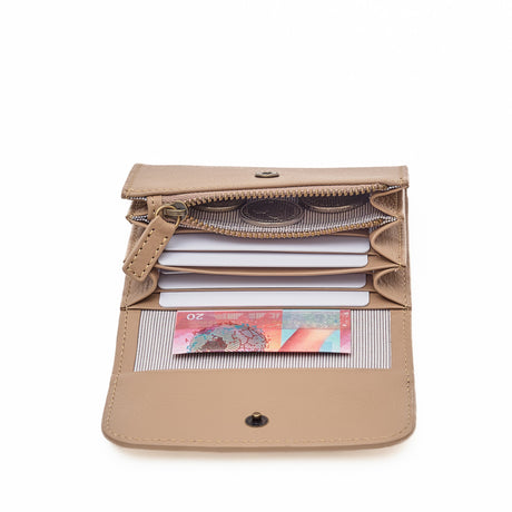 Lost & Found Faltportemonnaie gross Sand