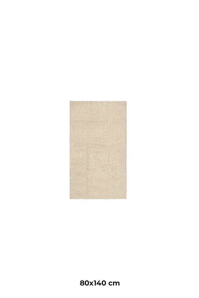 Lorena Canals Woolable Wollteppich Unexpected – Natural, 170 × 240 cm