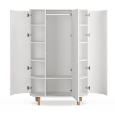 KAS Kopenhagen Kai Kleiderschrank – Weiß