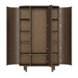 Wardrobe, 3 doors, white, Wood Collection