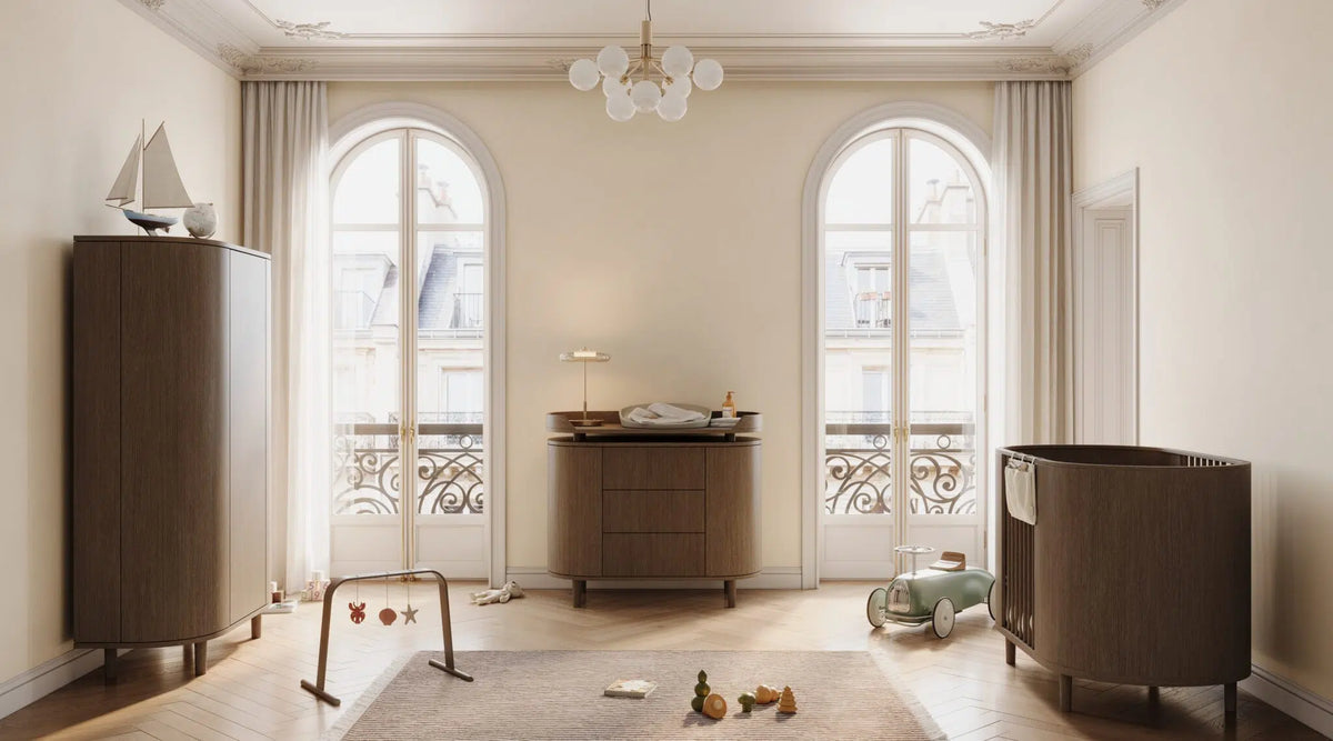 Wardrobe, 3 doors, white, Wood Collection