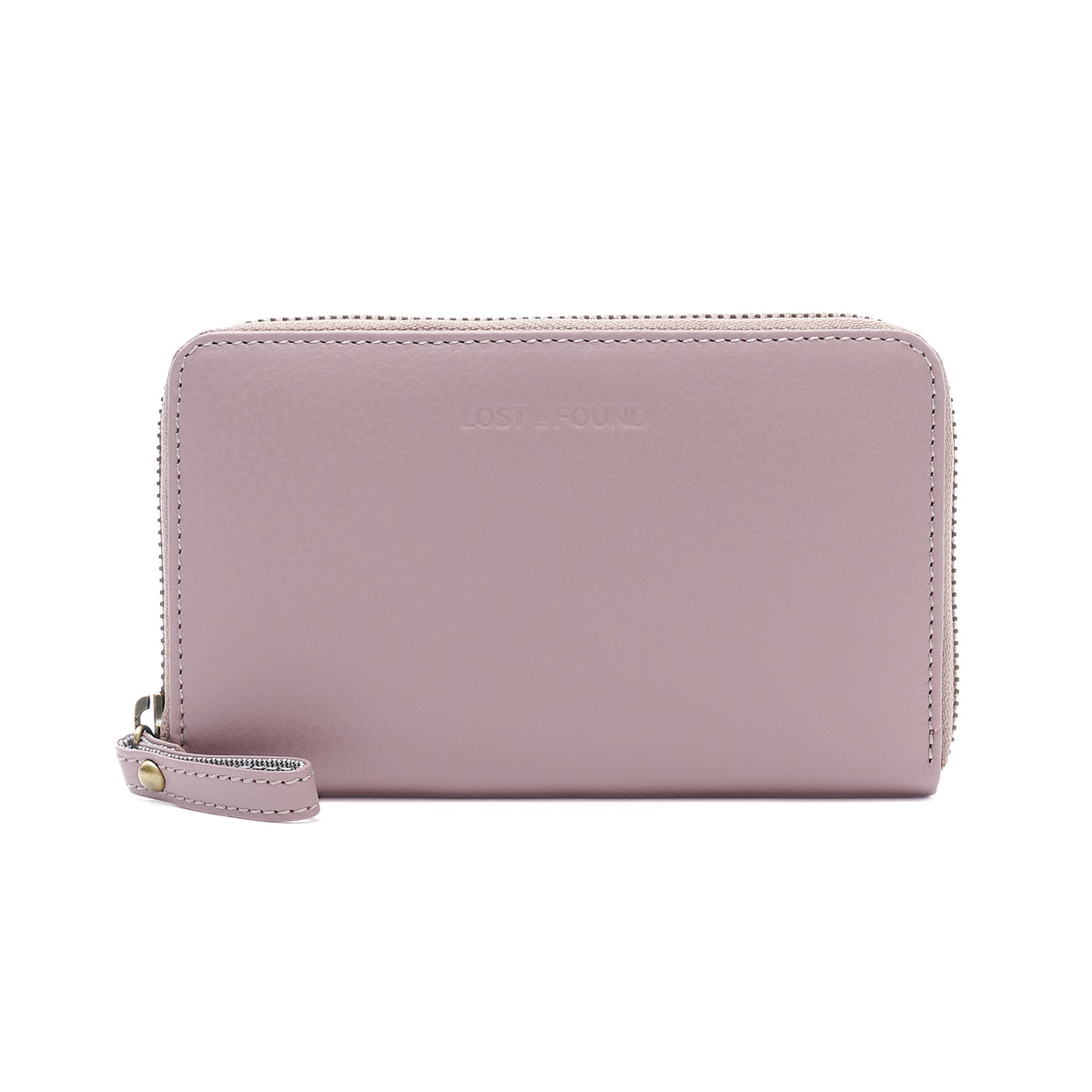 Lost & Found Mittleres Reissverschluss Portemonnaie Mauve