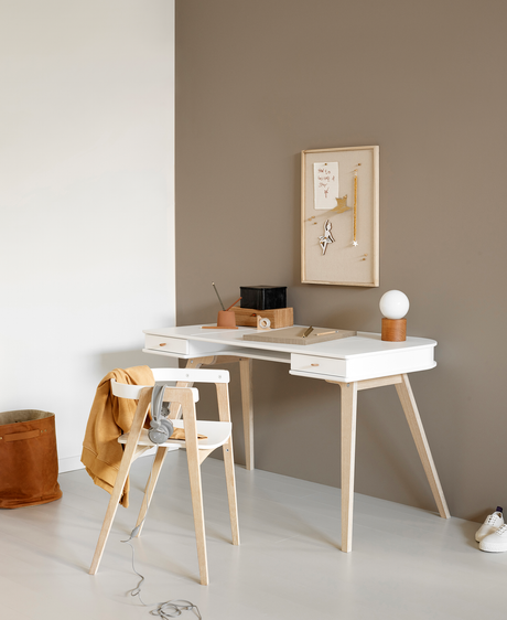 Oliver Furniture Wood Schreibtisch 72,6 cm & Armlehnstuhl