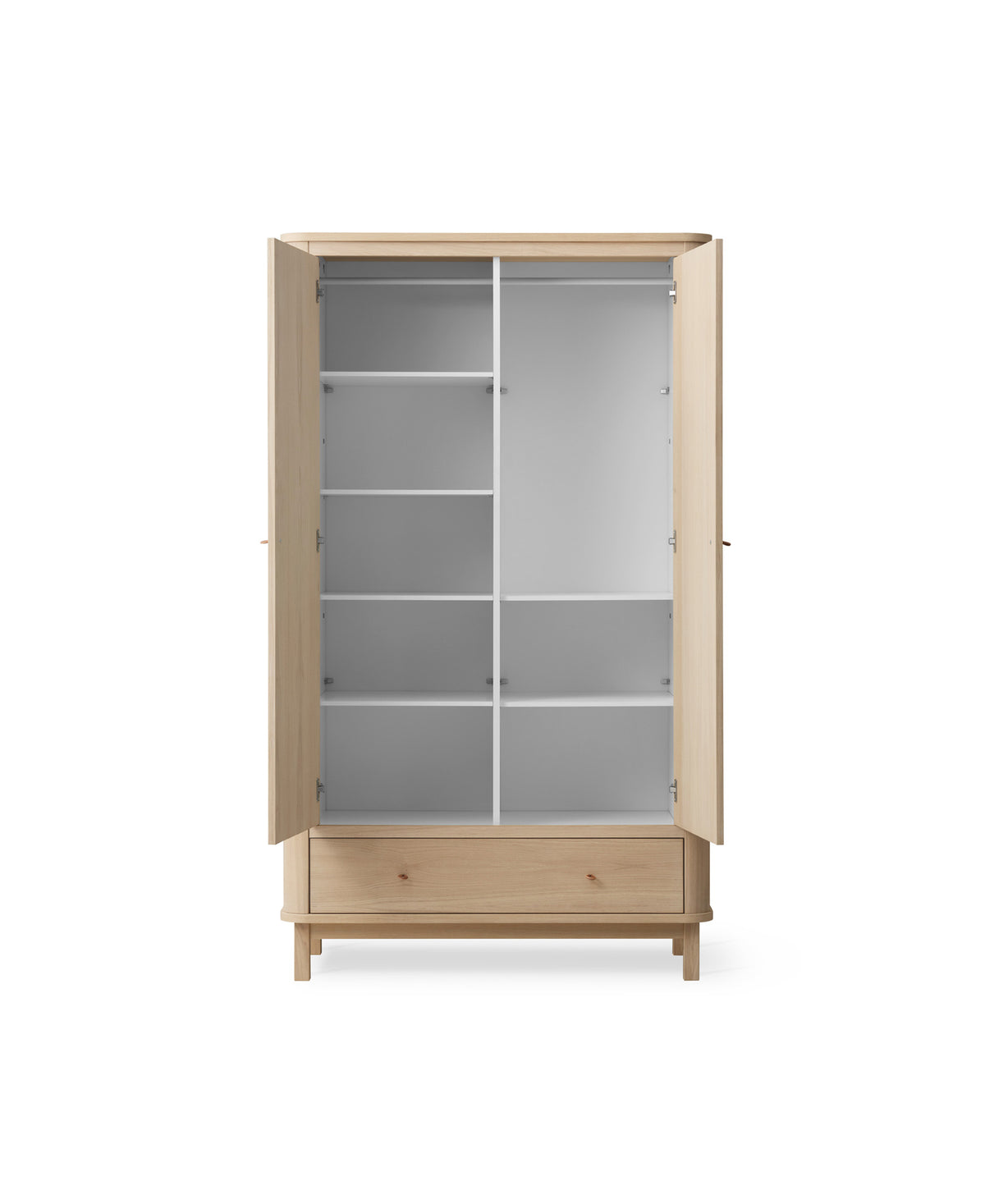 Oliver Furniture Wood Kleiderschrank 2-türig, Eiche