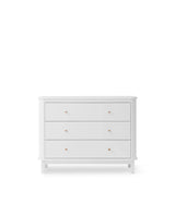 Oliver Furniture Wood Kommode mit 3 Schubladen, Weiss