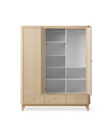 Wardrobe, 3 doors, white, Wood Collection