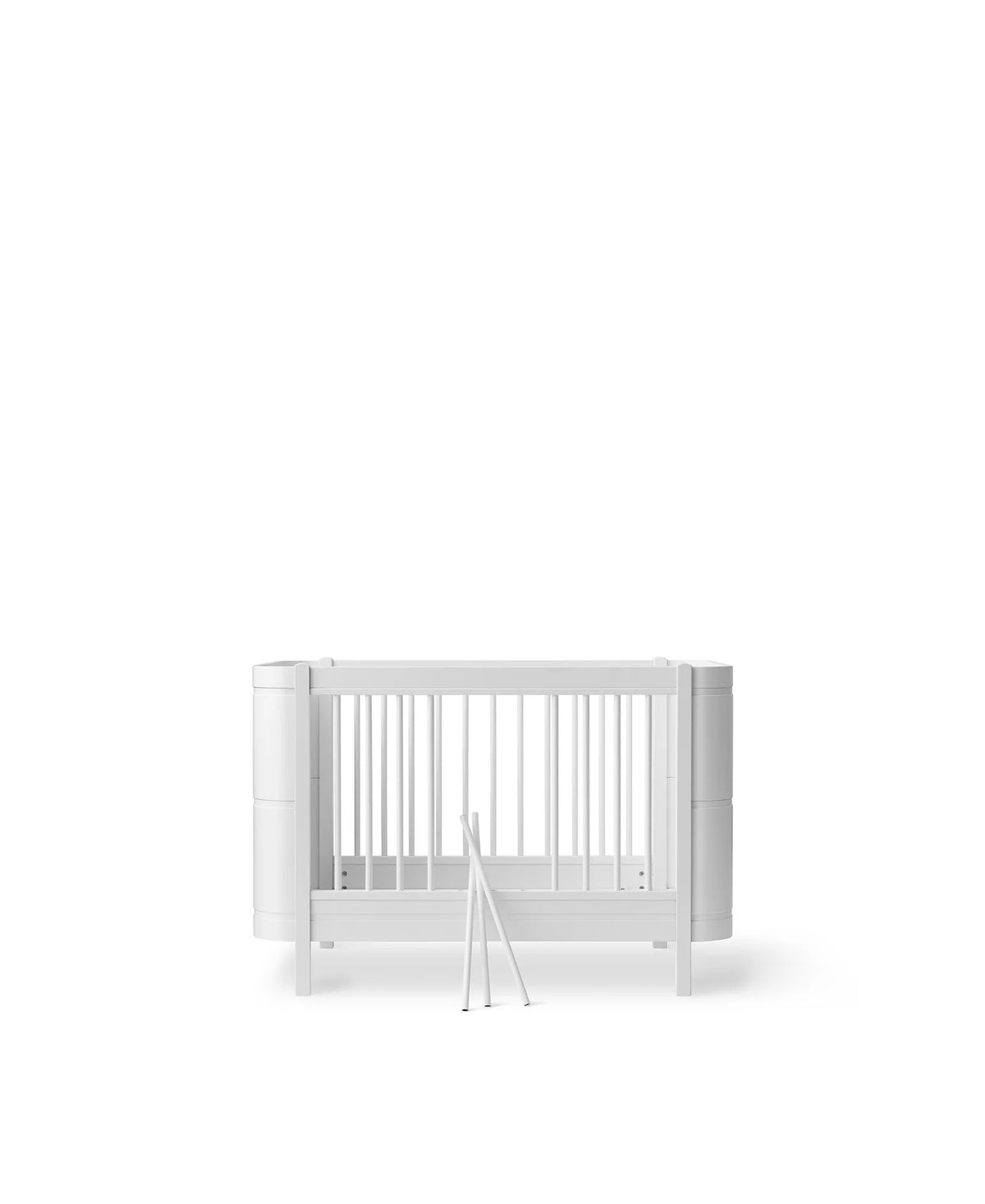 Oliver Furniture Wood Mini+ Babybett, Weiss