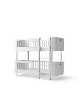 Oliver Furniture Wood Mini+ Etagenbett weiss, umgebaut aus halbhohem Hochbett