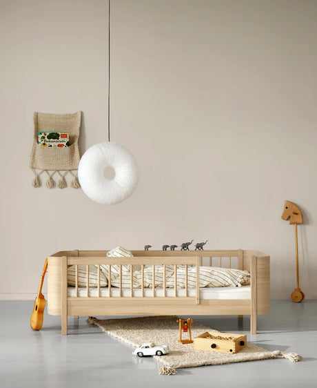 Oliver Furniture Wood Mini+ Umbauset Etagenbett zu 2 Juniorbetten, Weiss/Eiche