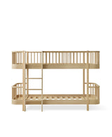 Oliver Furniture Wood Original halbhohes Etagenbett, Eiche