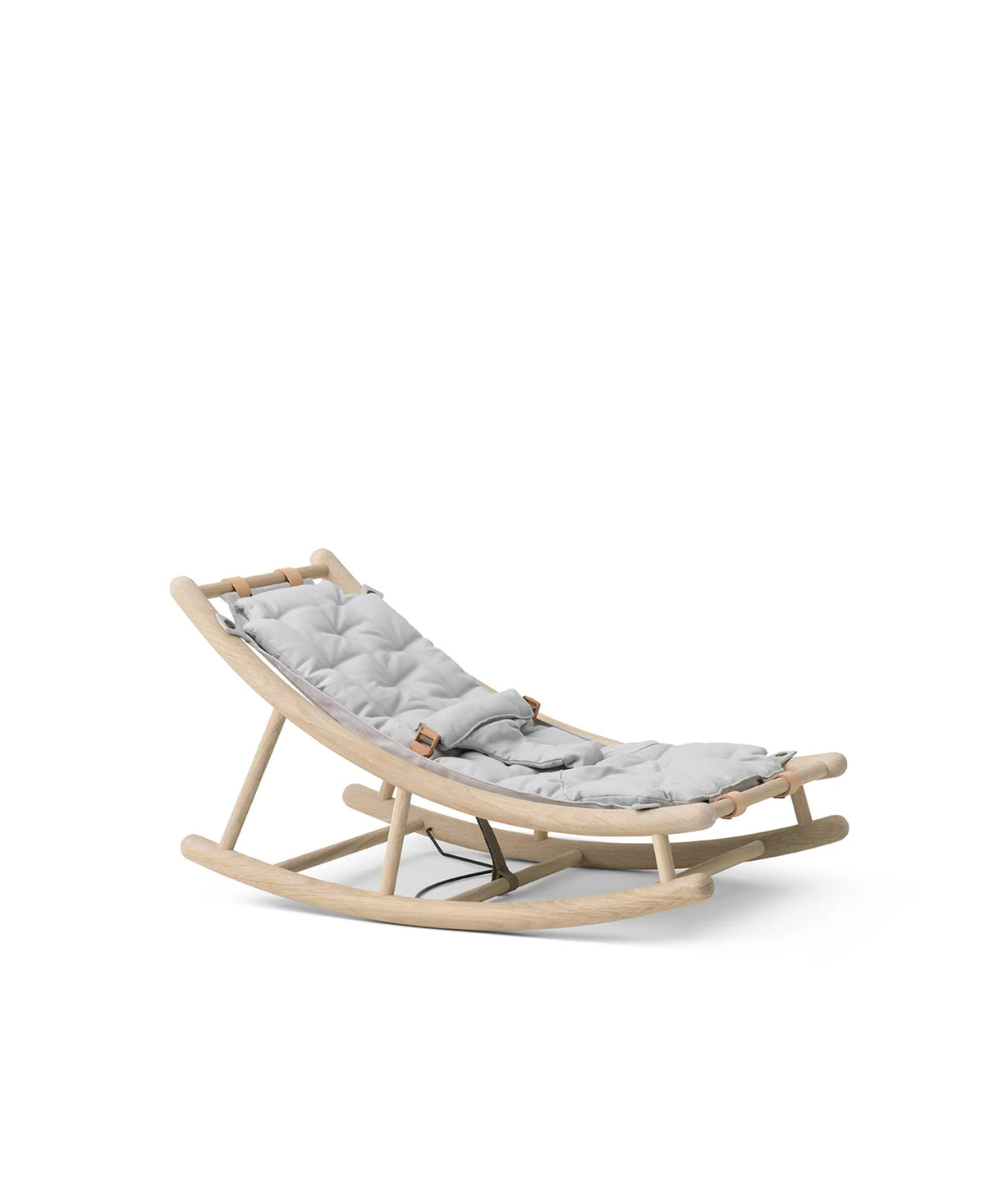 Oliver Furniture Wood Baby- und Kleinkindwippe Eiche / Grau