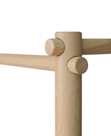 Oliver Furniture Camp Himmelbett, Weiss/Eiche