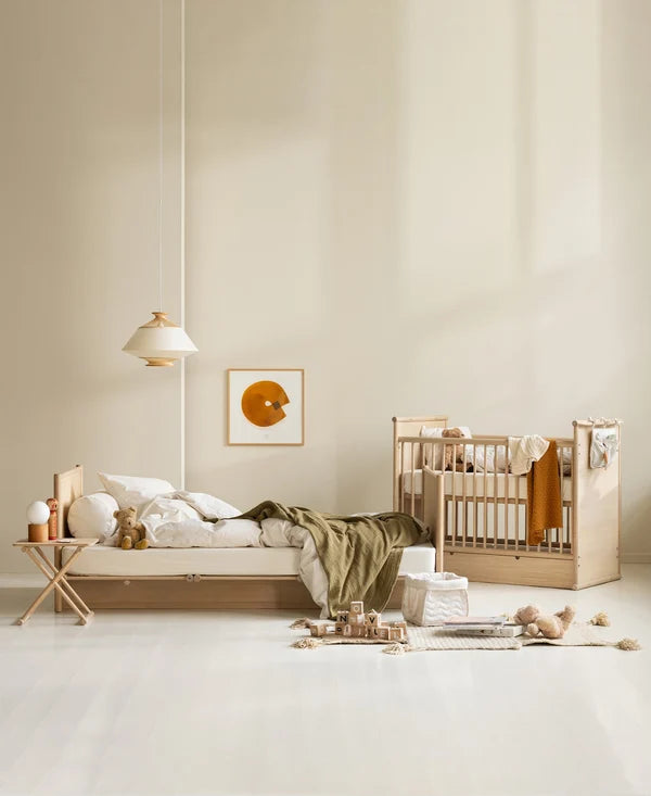 Oliver Furniture Camp Novel Babybett/Bett – Eiche 60 × 120 / 120 × 200 cm