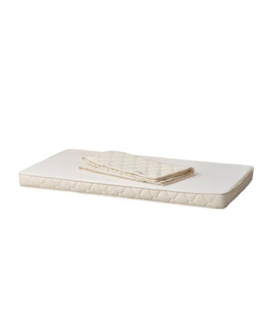Wood Lounger Bed White 120 cm
