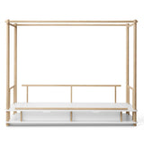 Oliver Furniture Camp Himmelbett, Weiss/Eiche
