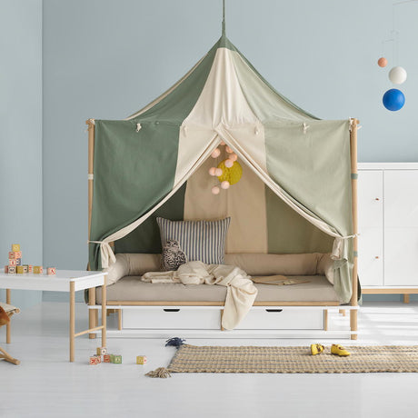 Oliver Furniture Camp Betthimmel Circus, grün/ungefärbt