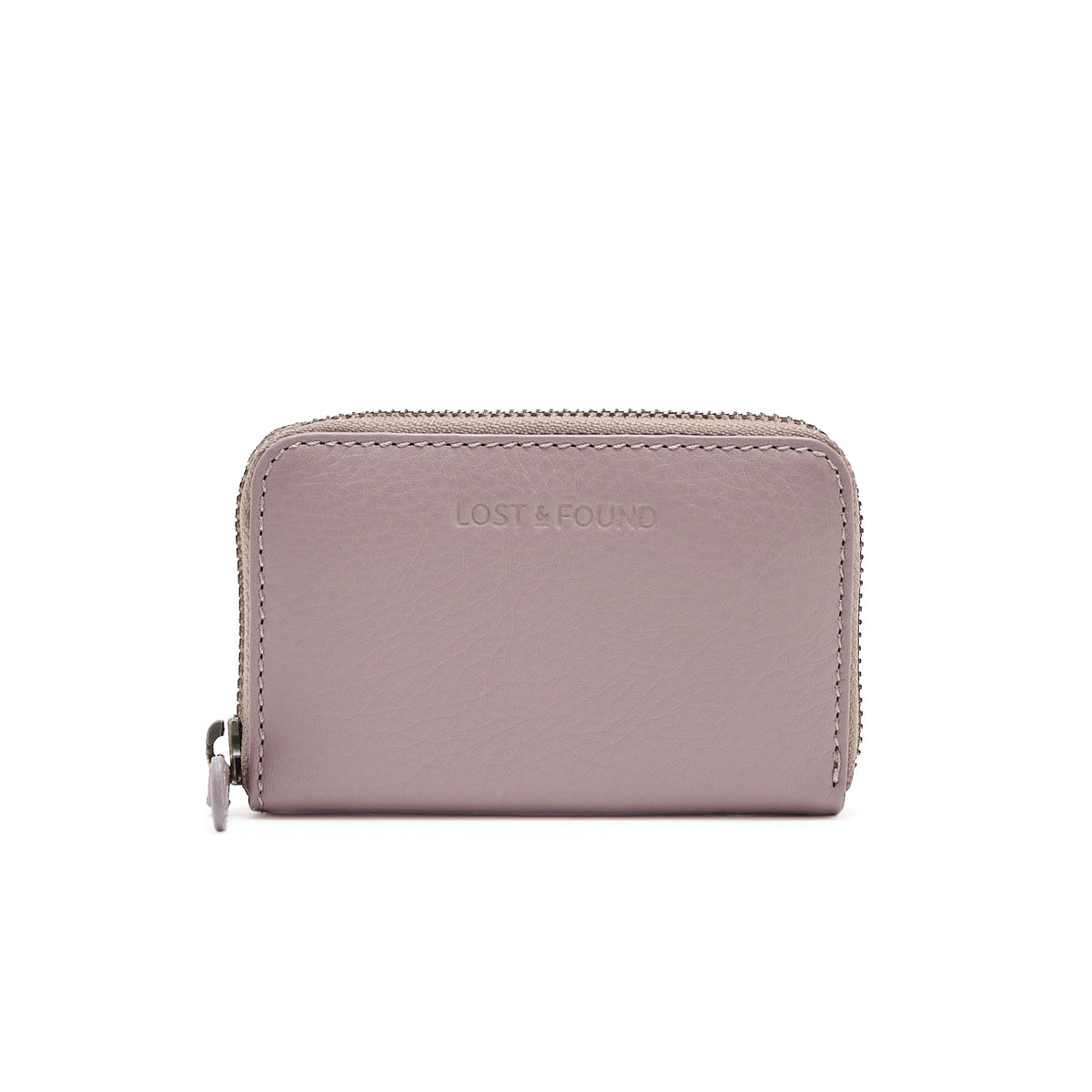 Lost & Found Mini Reissverschluss Portemonnaie Mauve