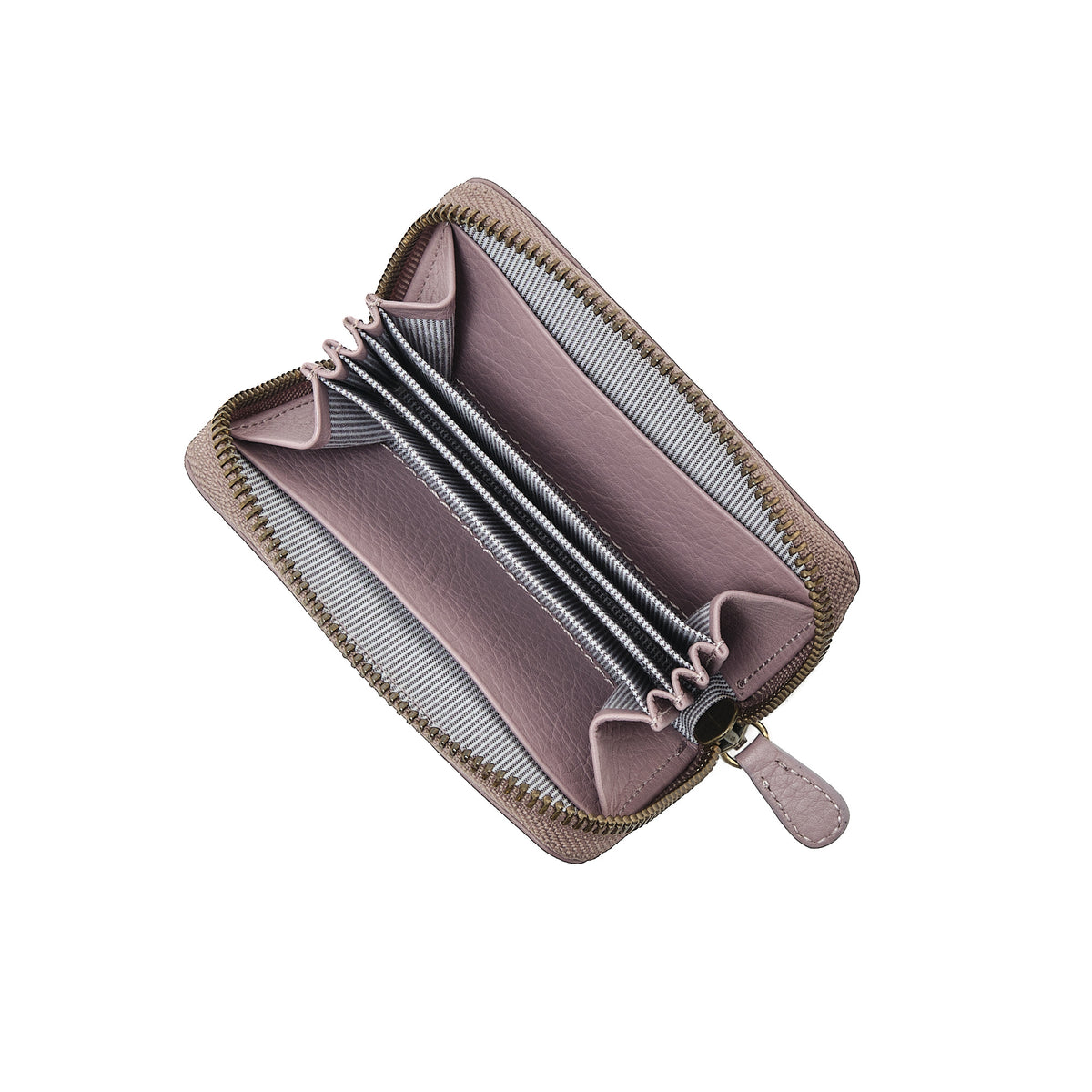 Lost & Found Mini Reissverschluss Portemonnaie Mauve