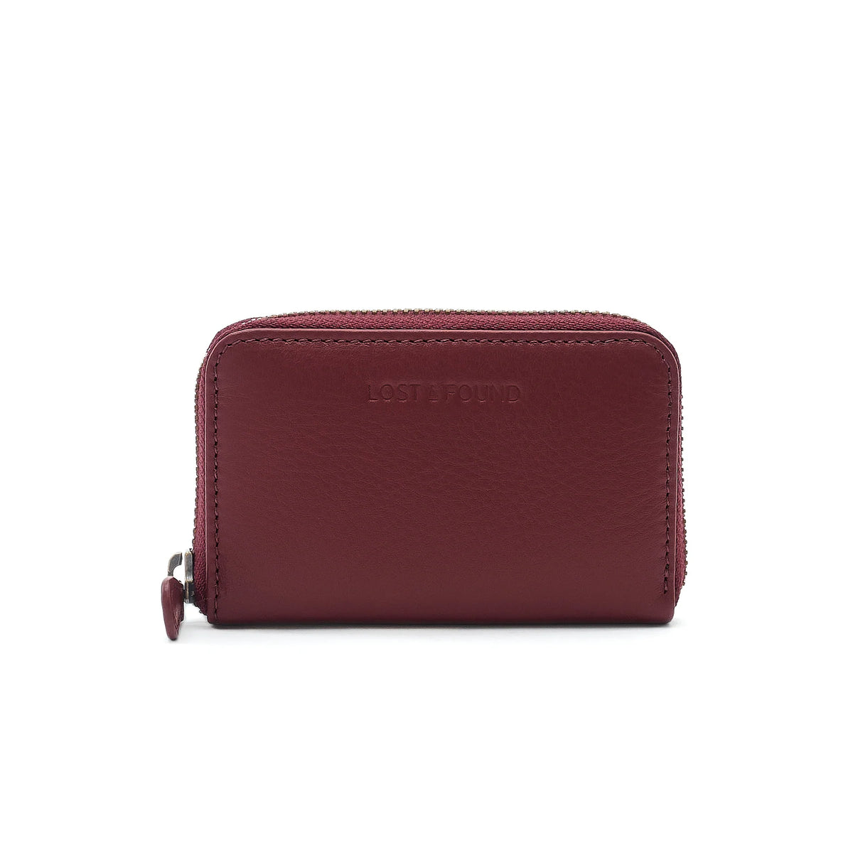 Lost & Found Mini Reissverschluss Portemonnaie Berry