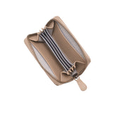Lost & Found Mini Reissverschluss Portemonnaie Sand